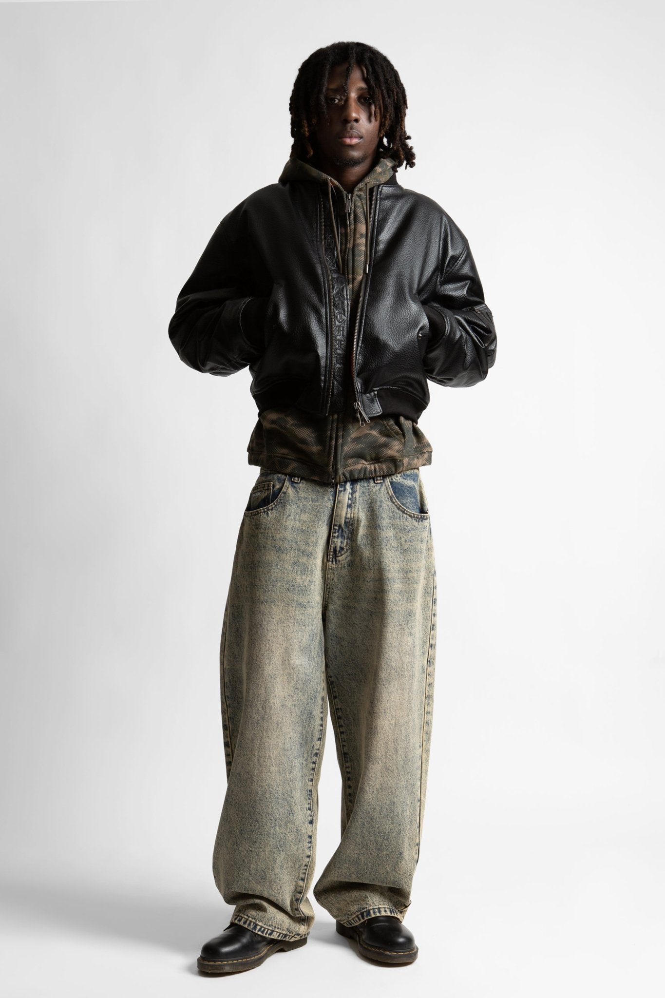 Bombers Kingdom Faux Leather - WASTED PARIS