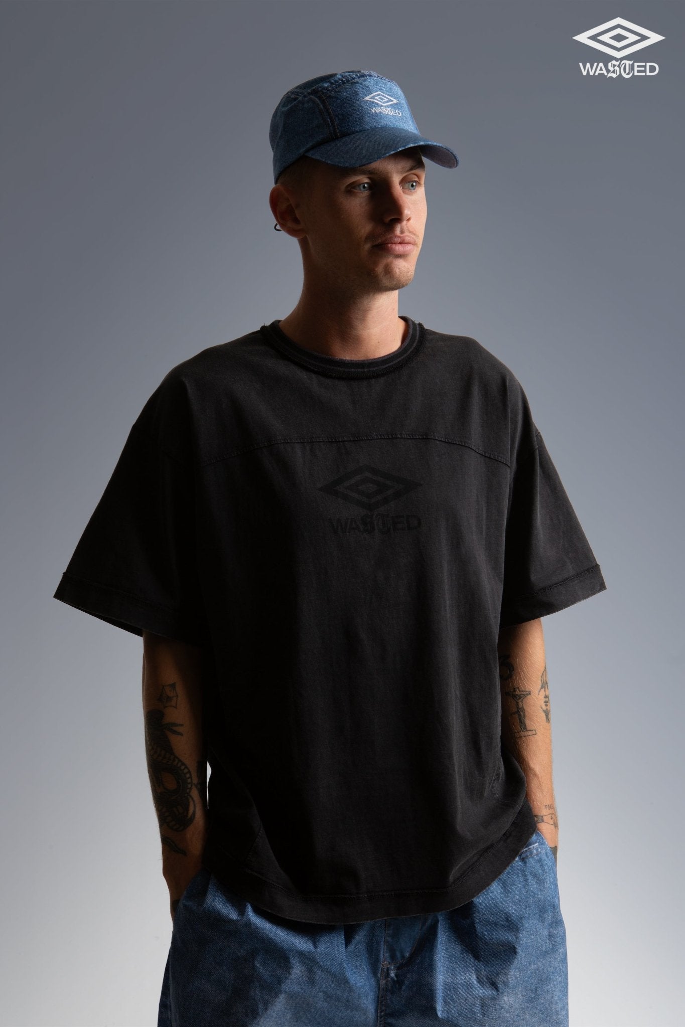 Casquette Trompe l'Oeil Wasted x Umbro - WASTED PARIS