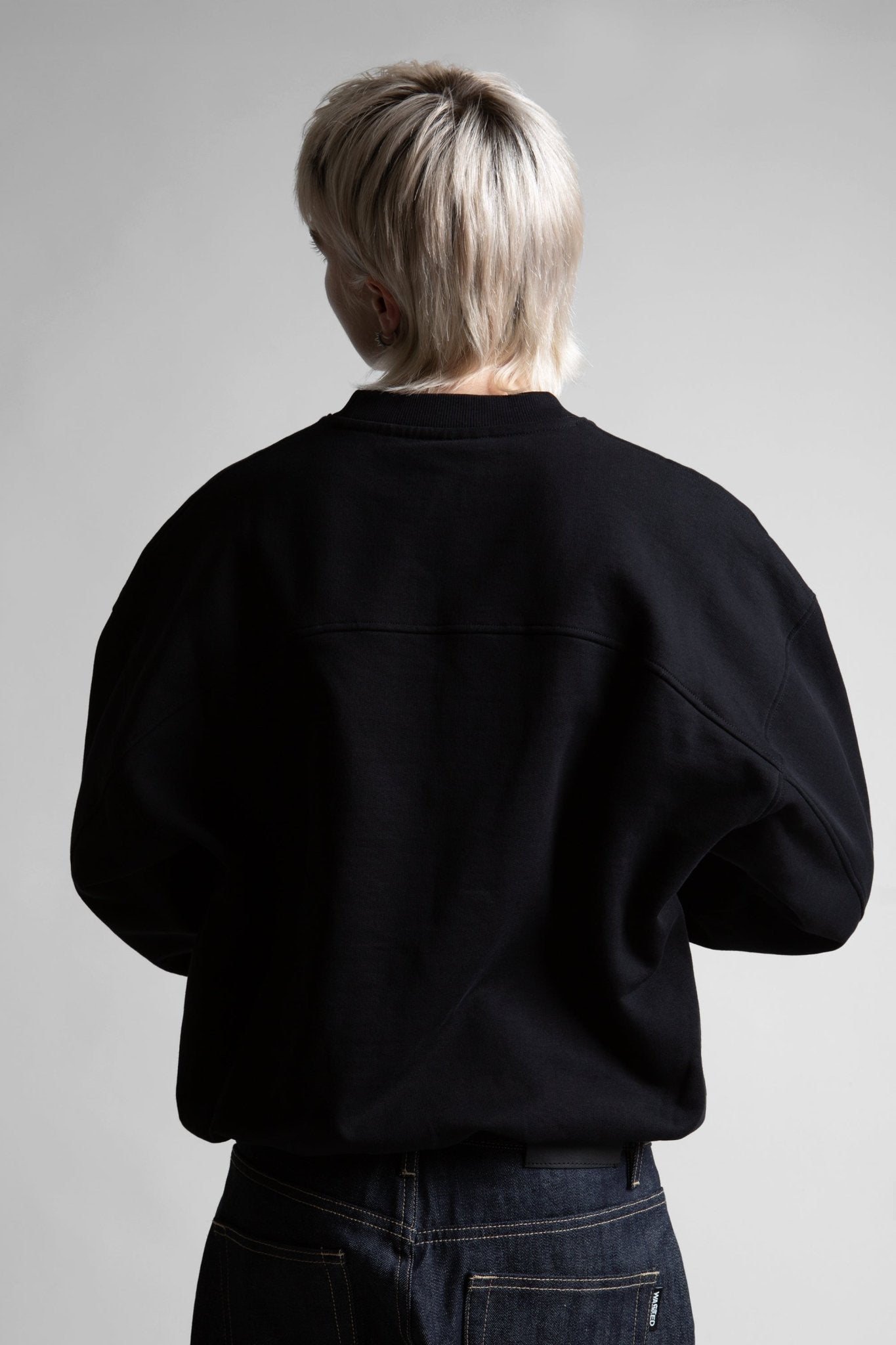 Crewneck Boxy Switchblade - WASTED PARIS