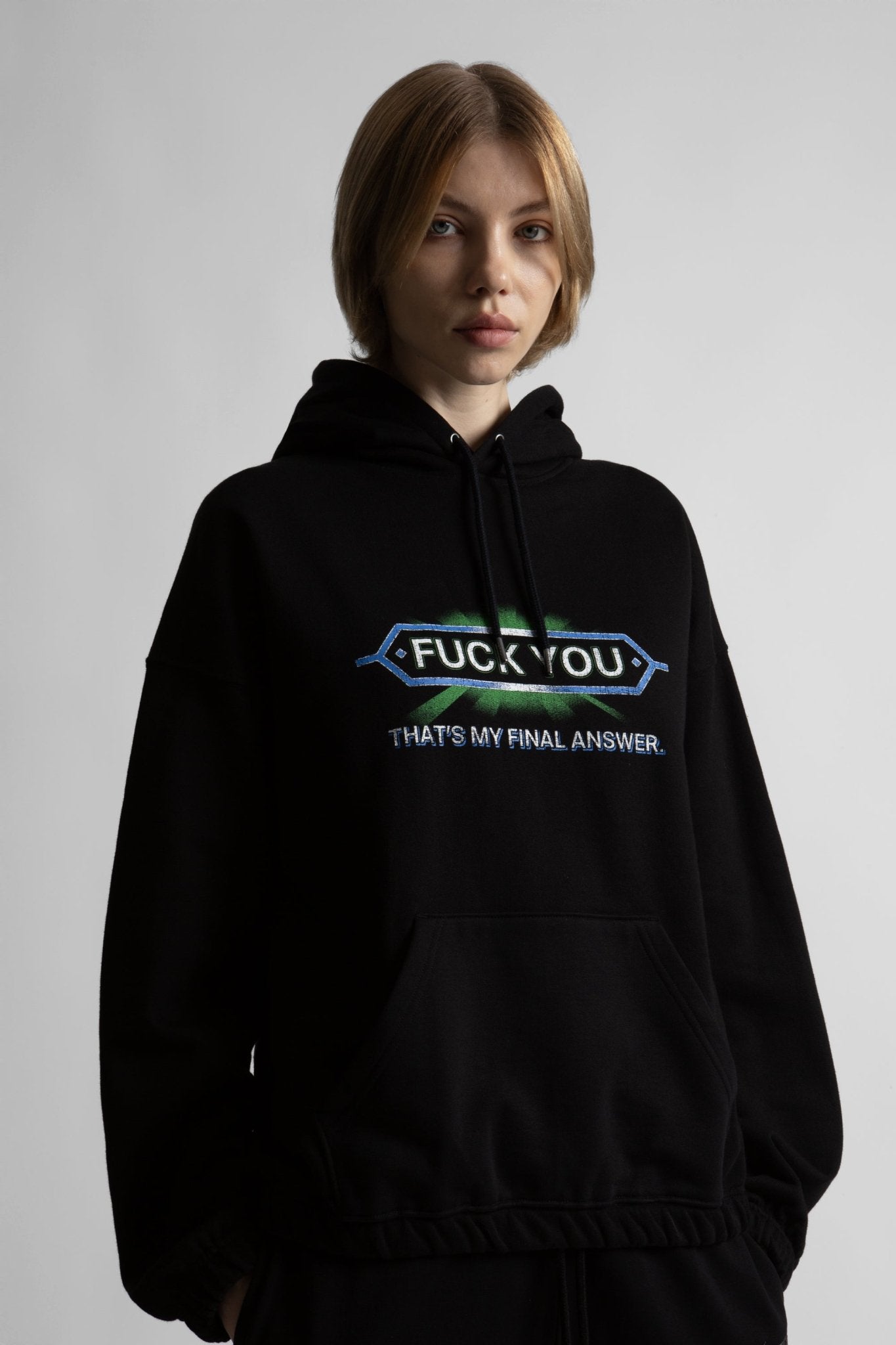 Hoodie Boxy Answer - WASTED PARIS