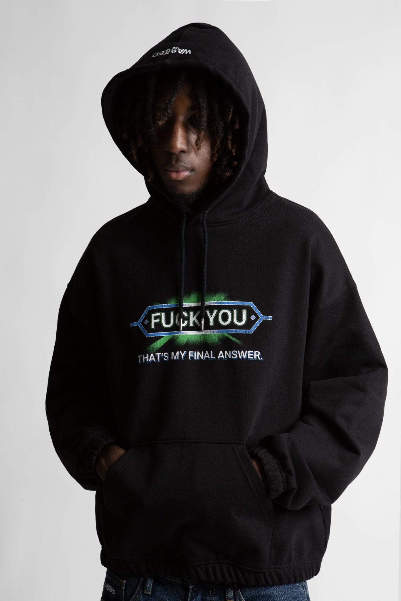 Hoodie Boxy Answer - WASTED PARIS