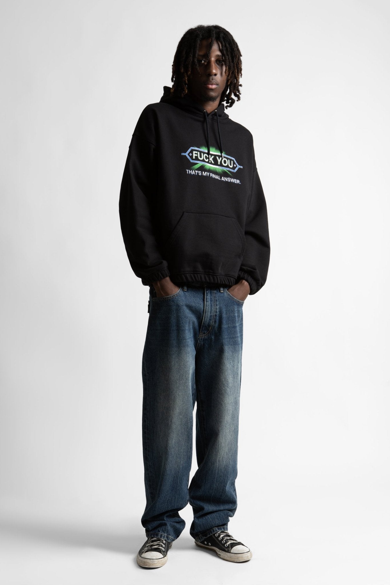 Hoodie Boxy Answer - WASTED PARIS