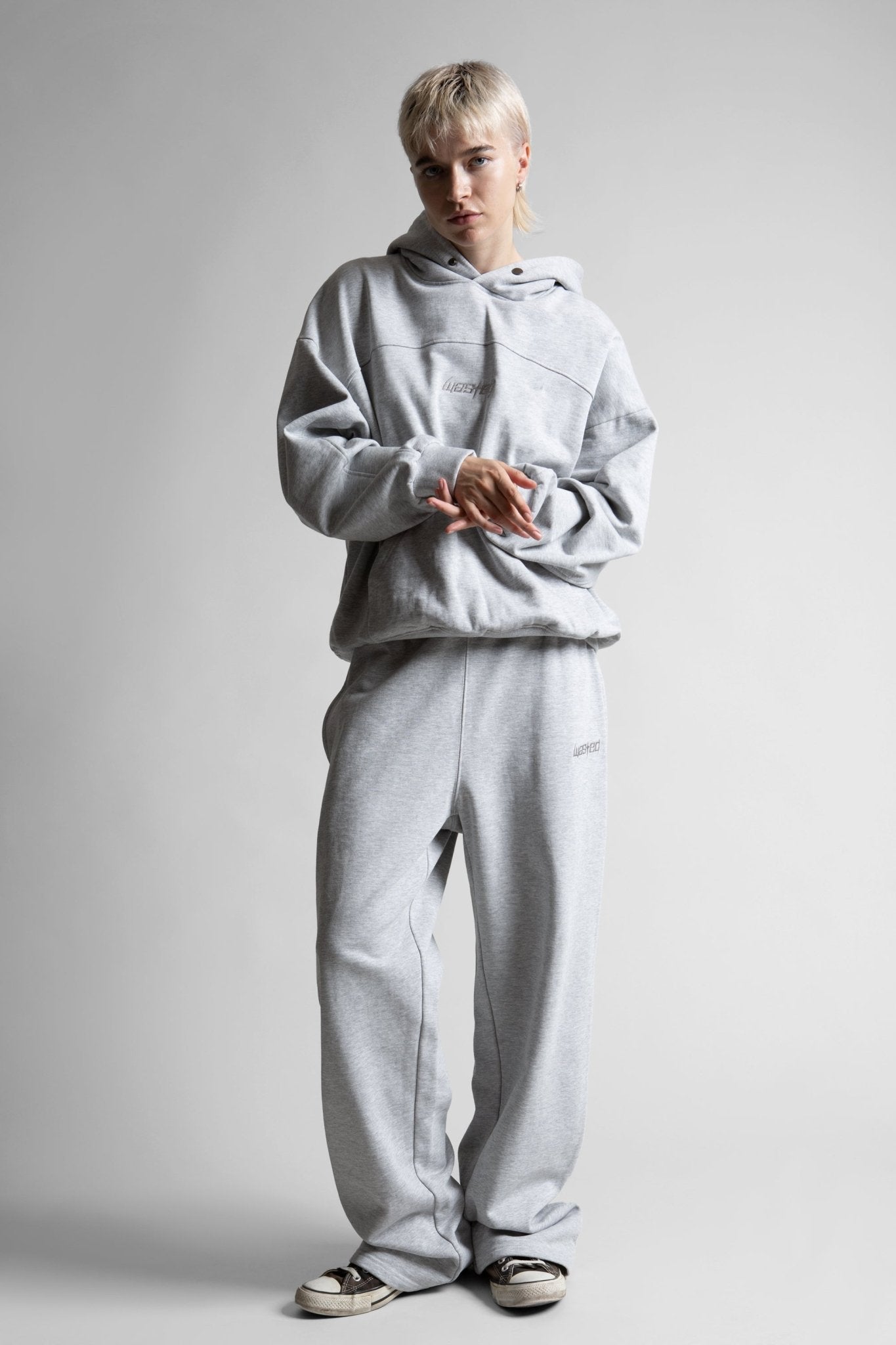 Hoodie Boxy Switchblade - WASTED PARIS