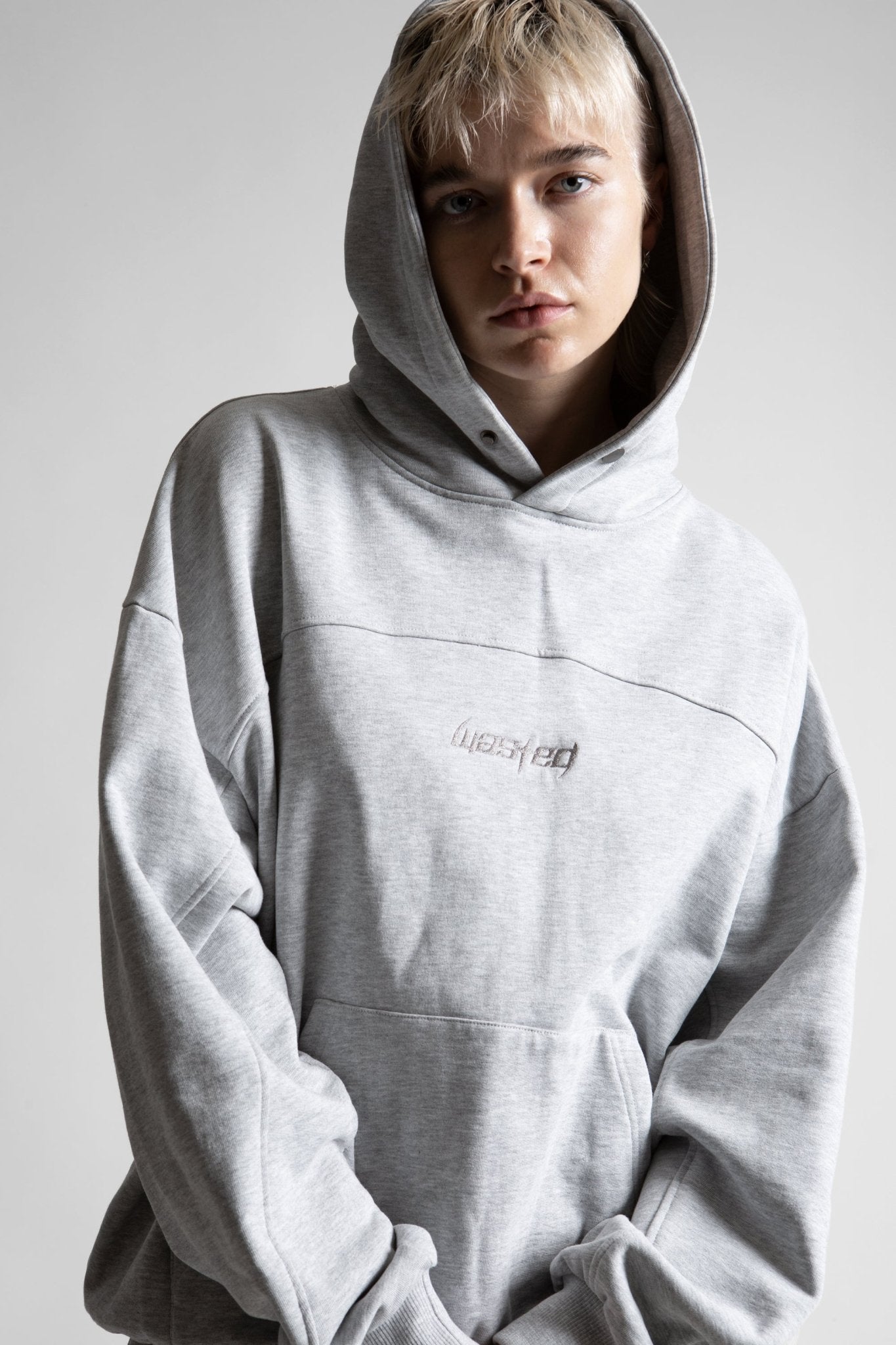 Hoodie Boxy Switchblade - WASTED PARIS