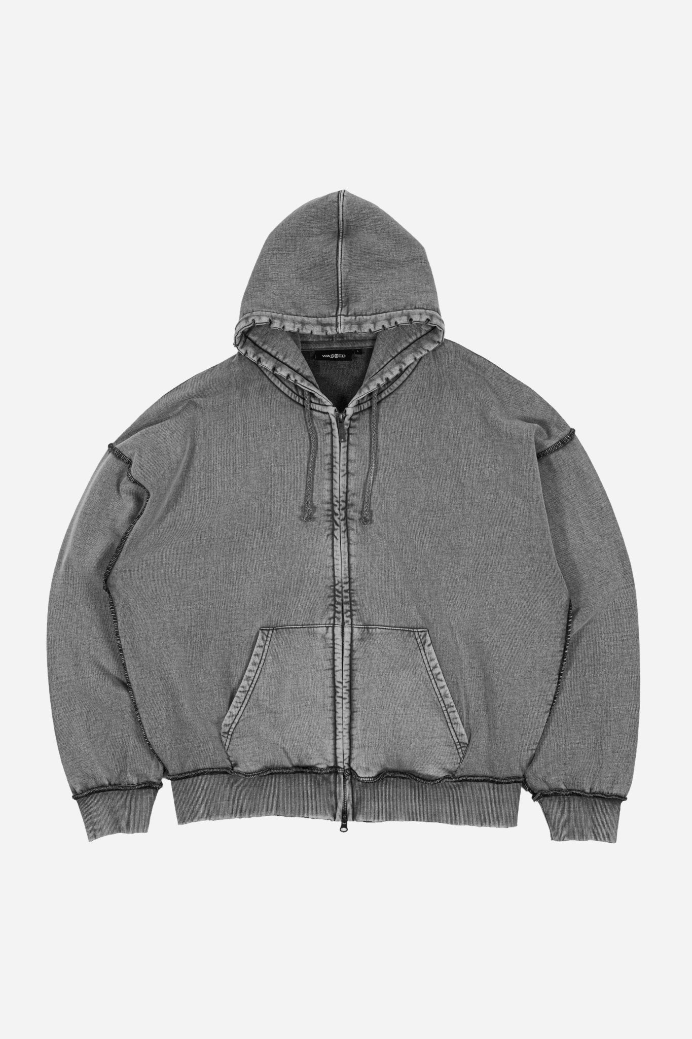 Hoodie Kingdom Curve Faded - WASTED PARIS