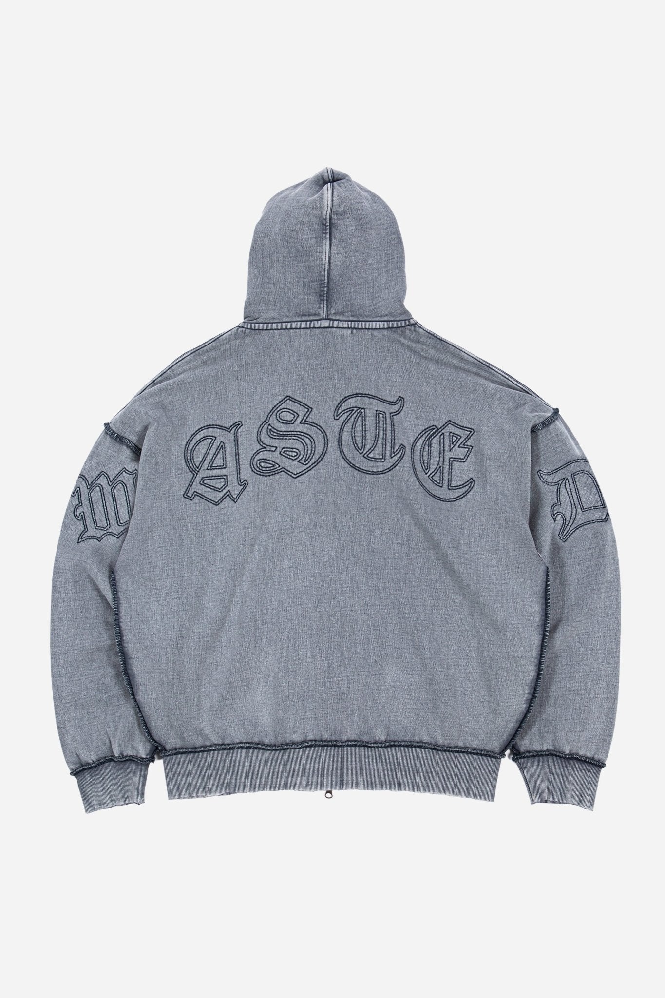 Hoodie Kingdom Curve Faded - WASTED PARIS