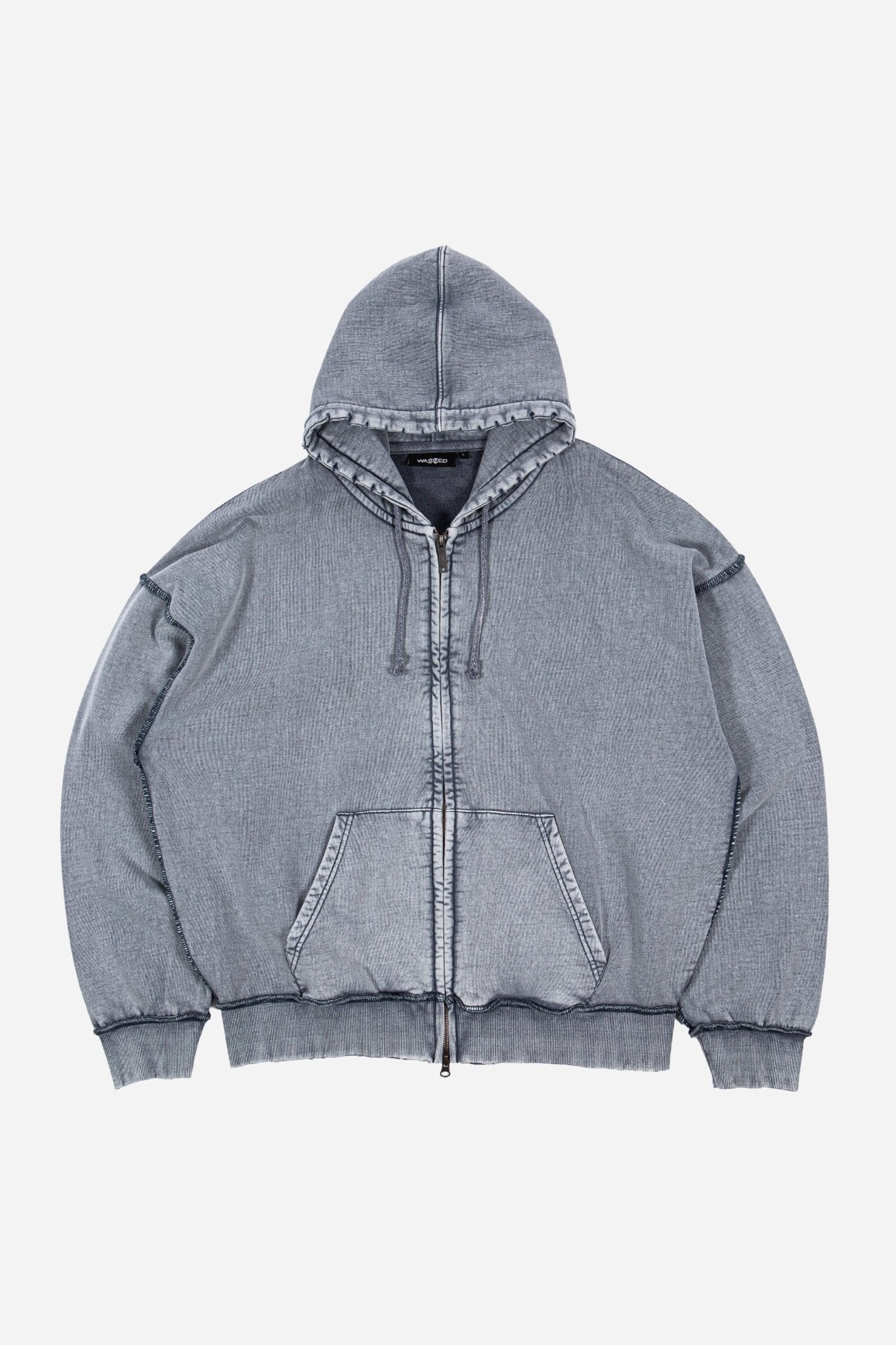 Hoodie Kingdom Curve Faded - WASTED PARIS