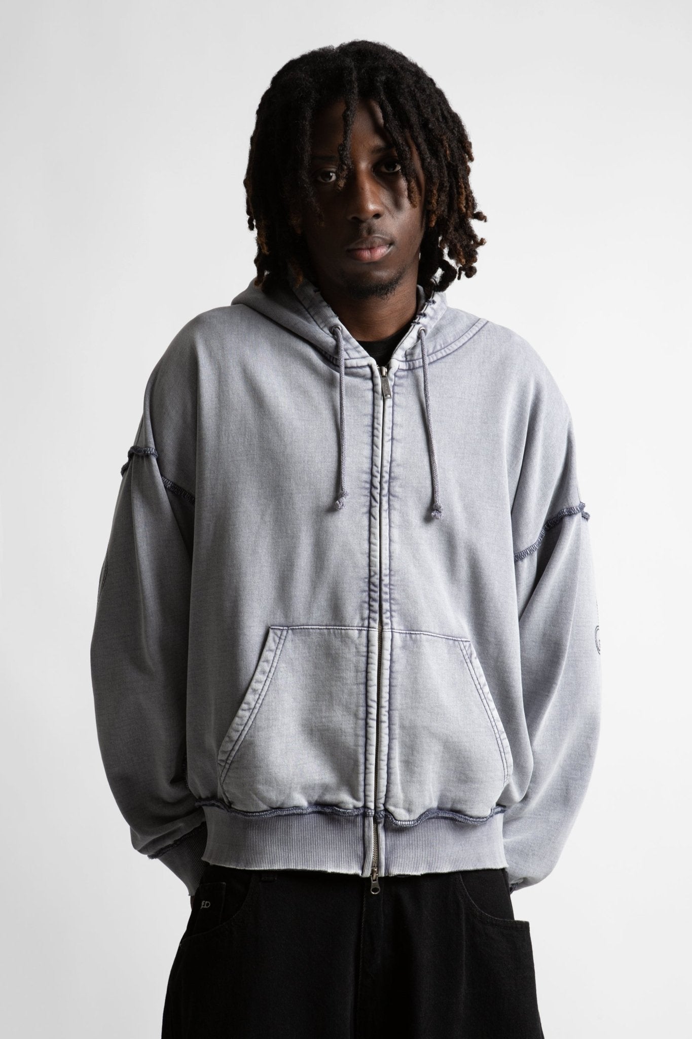 Hoodie Kingdom Curve Faded - WASTED PARIS