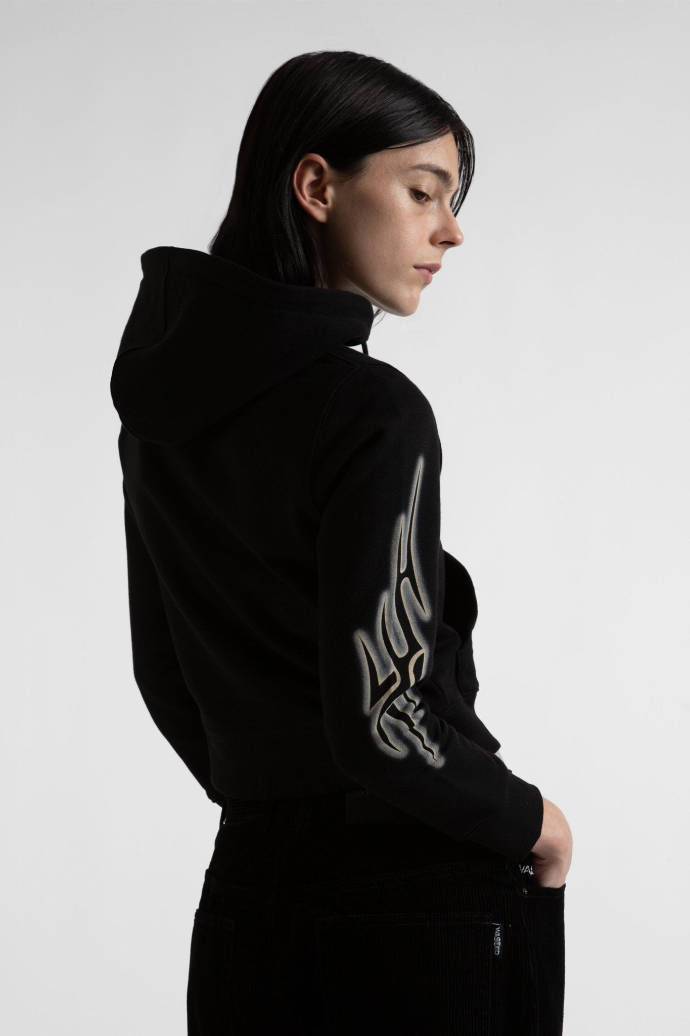 Hoodie Zip Blade Wmn - WASTED PARIS