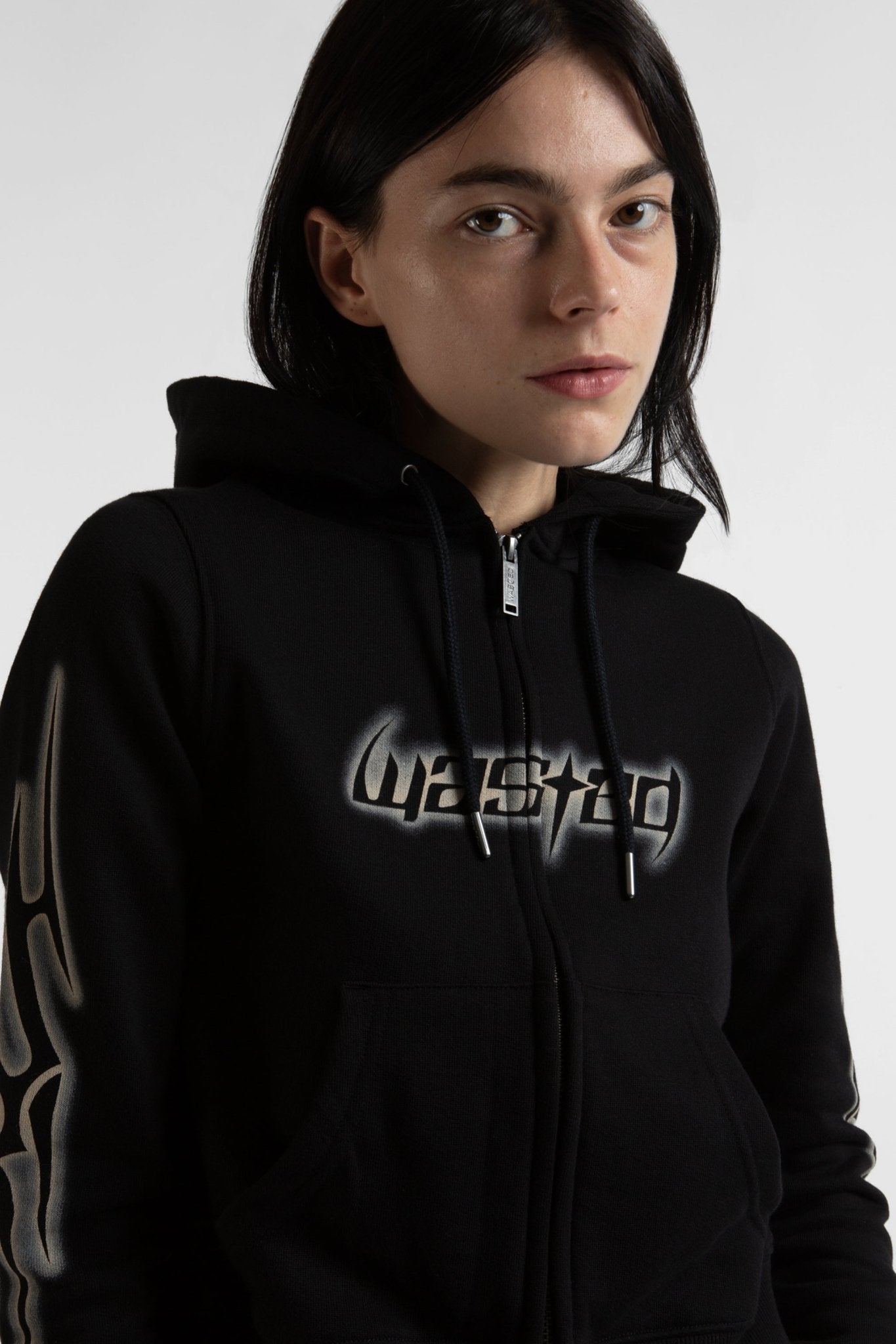 Hoodie Zip Blade Wmn - WASTED PARIS