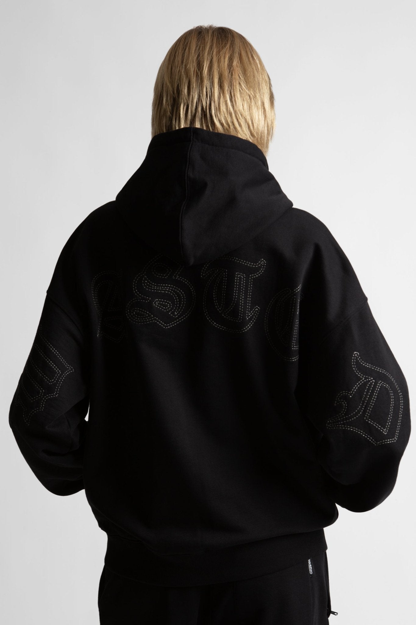 Hoodie Zip Boxy Chad - WASTED PARIS