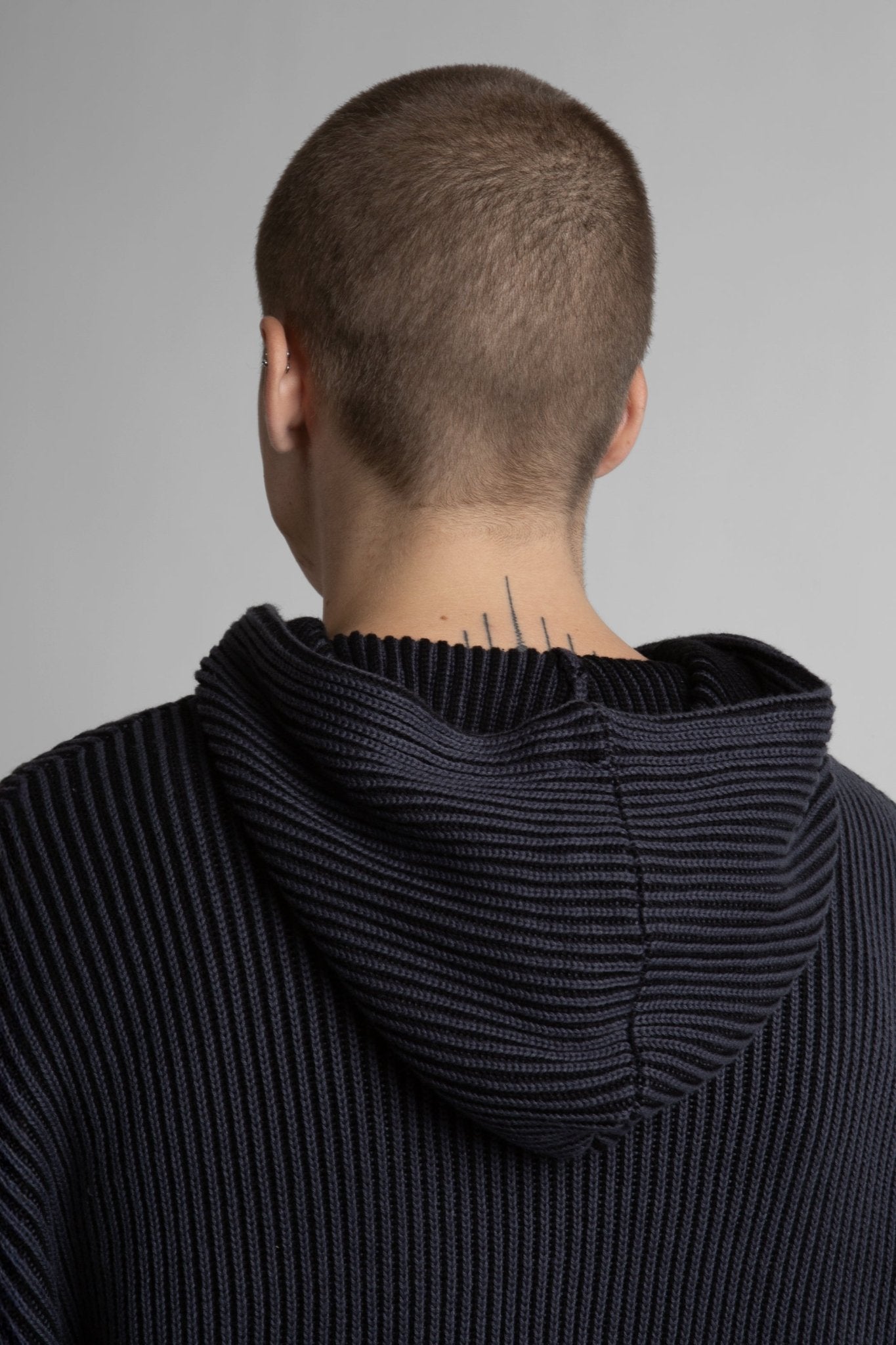 Hoodie Zip Knit Pusher - WASTED PARIS