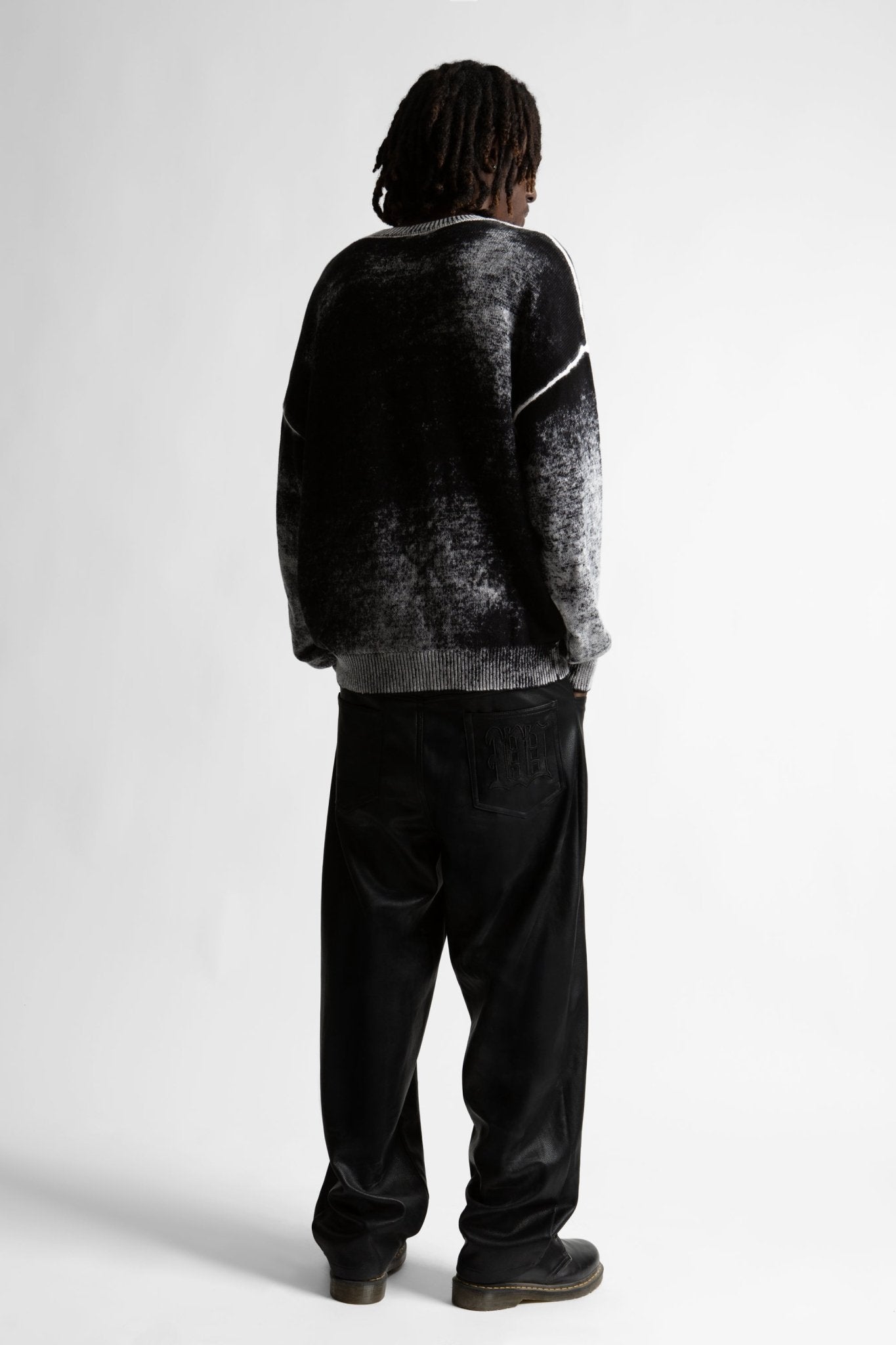 Pantalon Casper Faux Leather - WASTED PARIS