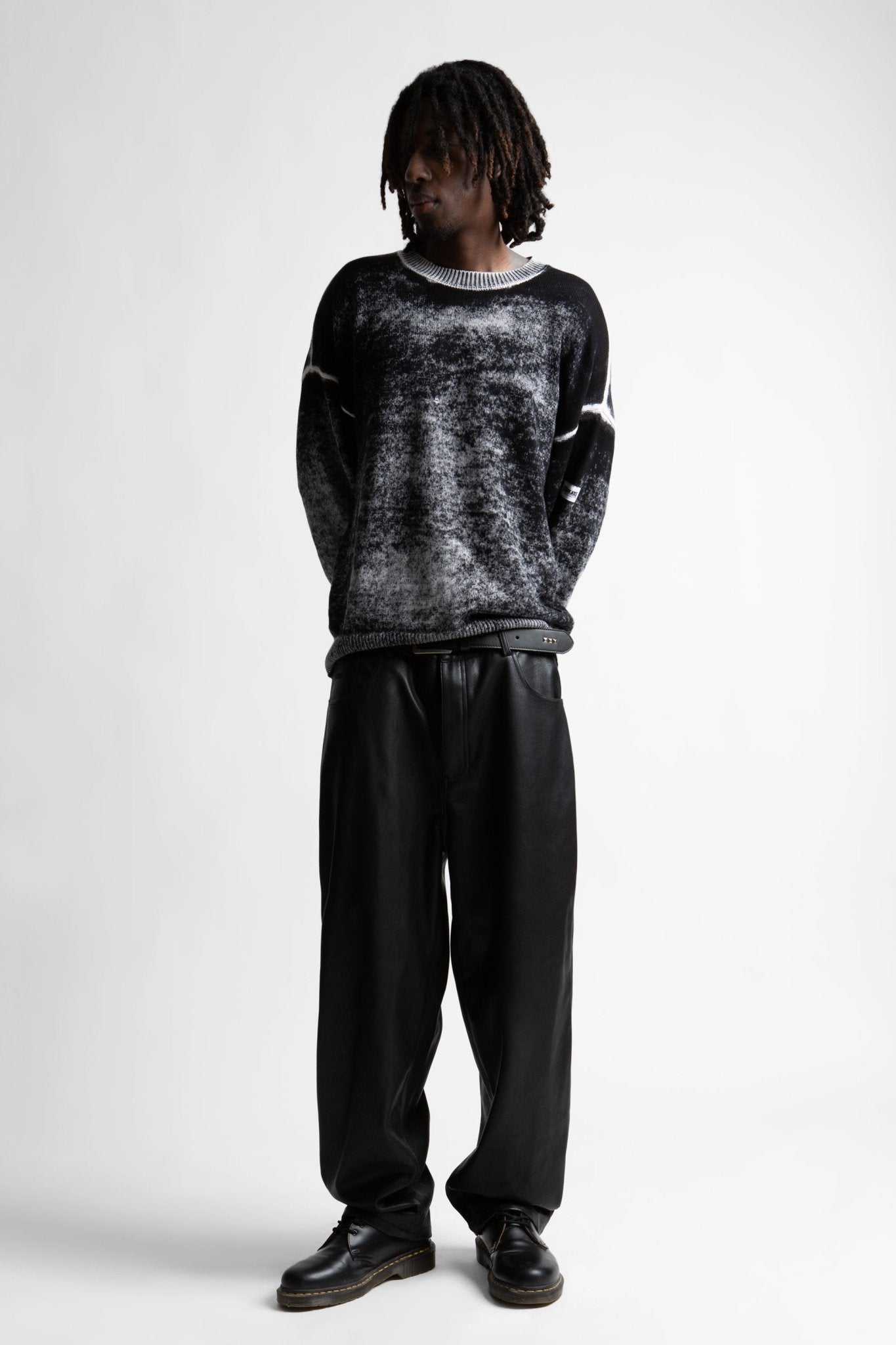 Pantalon Casper Faux Leather - WASTED PARIS