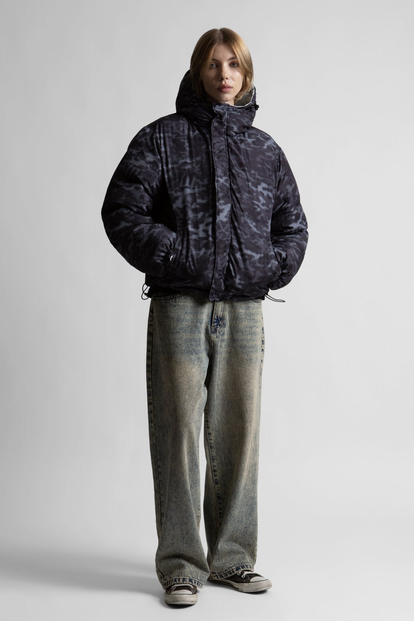 Puffer Réversible Digicamo - WASTED PARIS