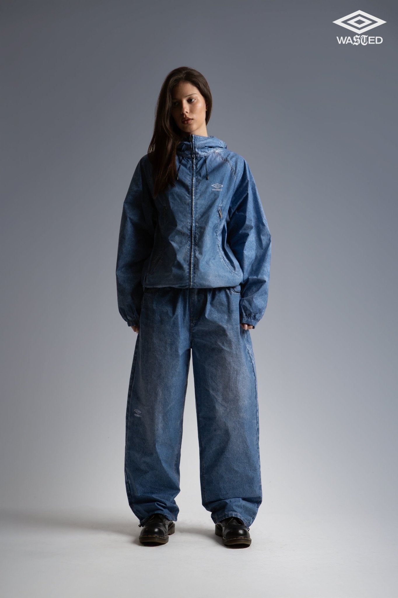 Windbreaker Trompe l'Oeil Wasted x Umbro - WASTED PARIS