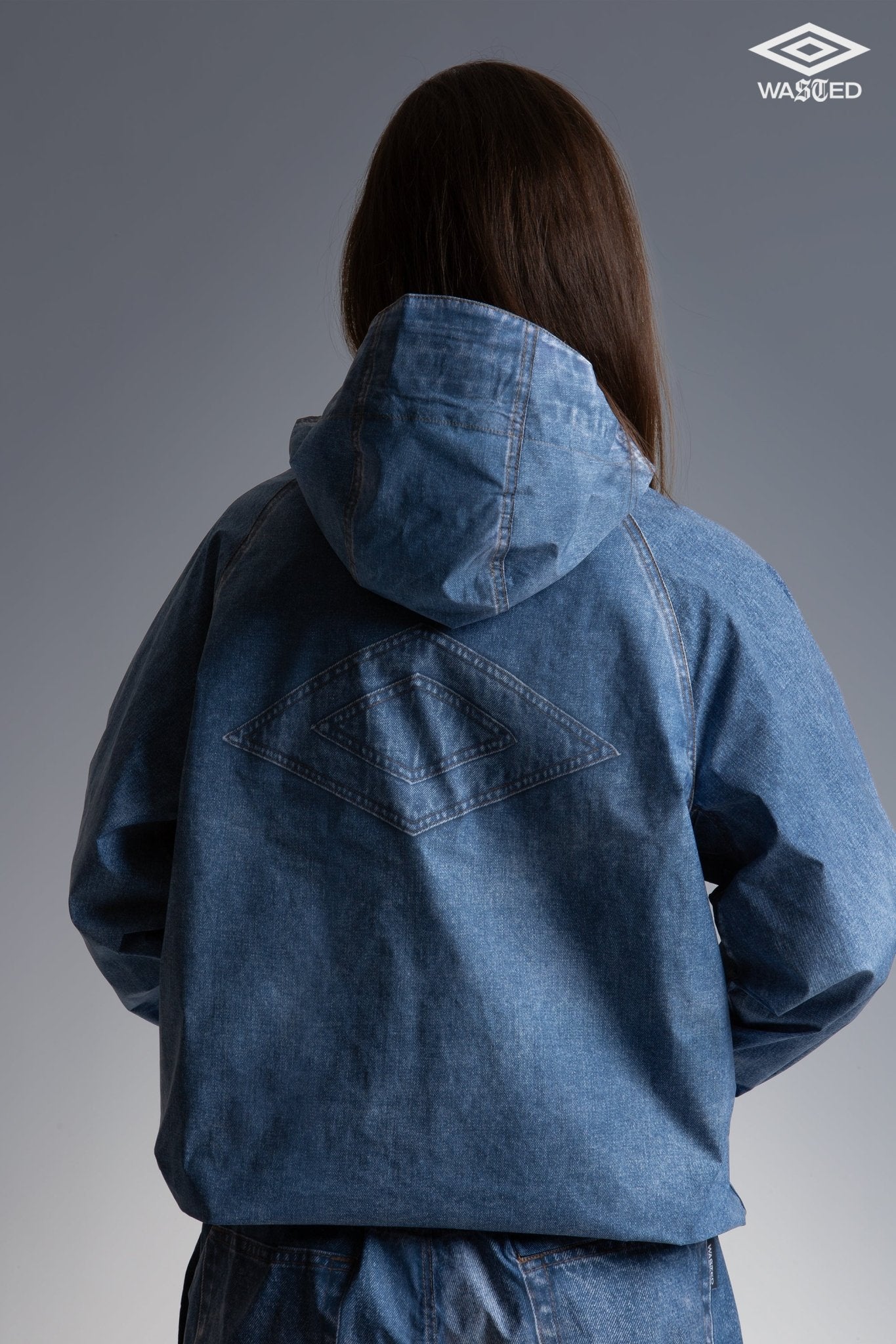 Windbreaker Trompe l'Oeil Wasted x Umbro - WASTED PARIS