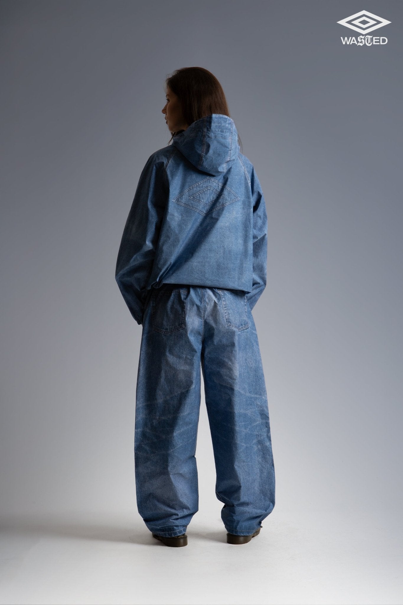 Windbreaker Trompe l'Oeil Wasted x Umbro - WASTED PARIS